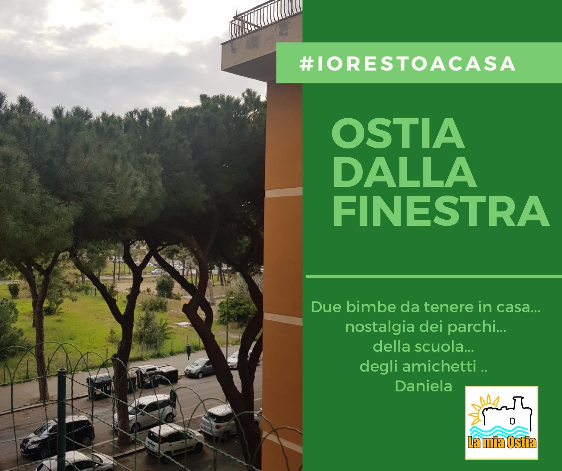 Ostia dalla finestra: mese di marzo